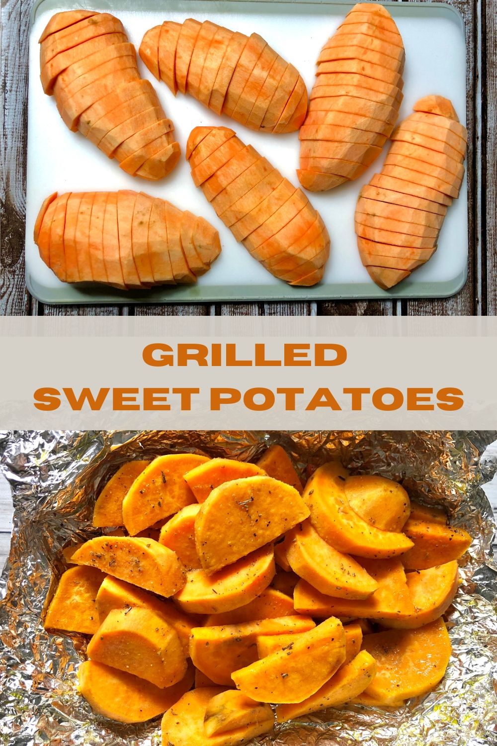 Grilled Sweet Potatoes in Foil HOORAH to Health