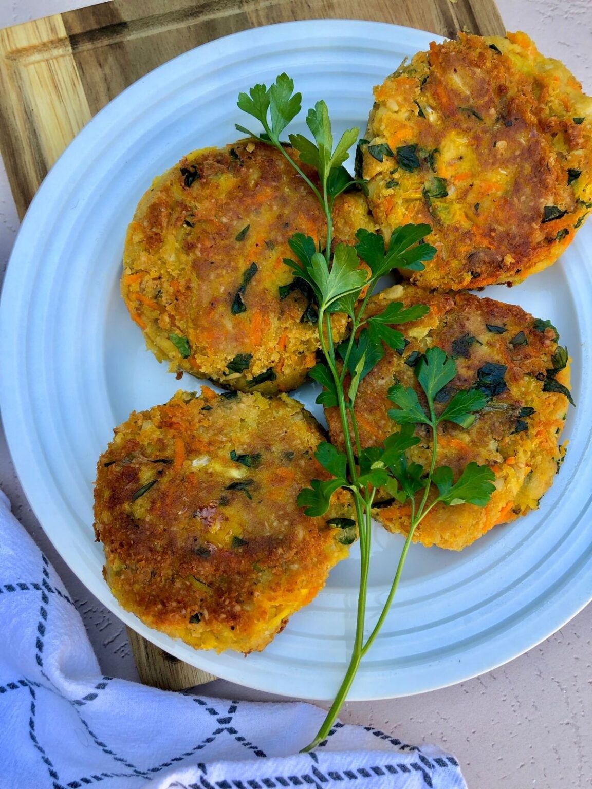 Chickpea Patties (Vegan, No Flour) HOORAH to Health
