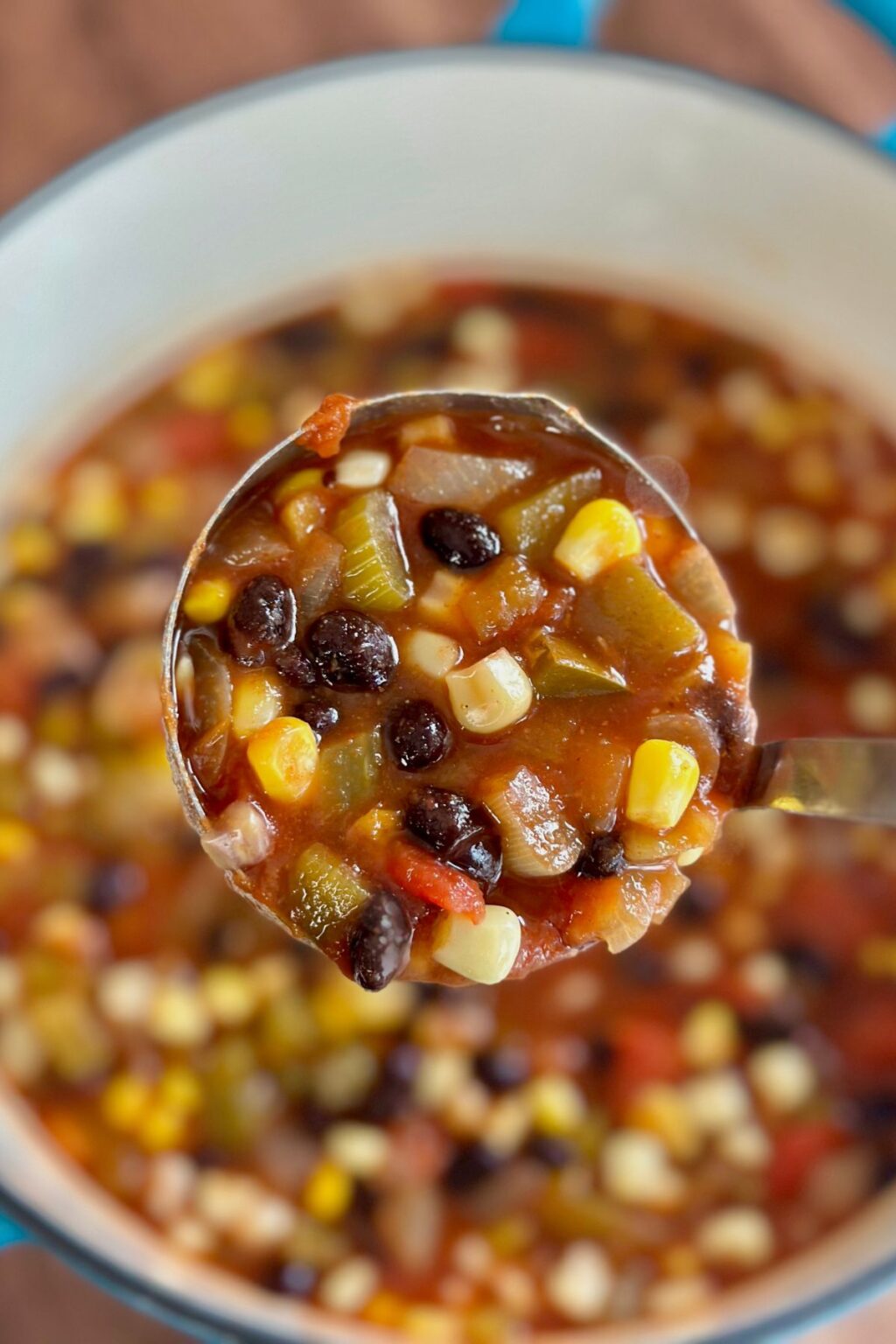 Southwestern Soup with Black Beans & Corn HOORAH to Health